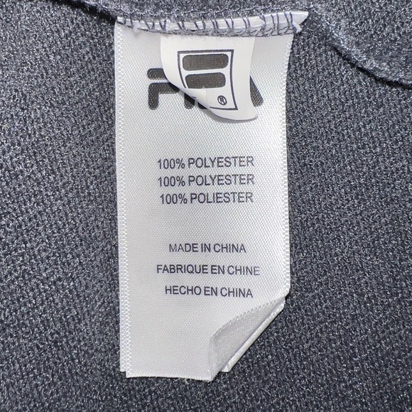 FILA Zip up Athletic Jacket men’s size medium. - Picture 6 of 8
